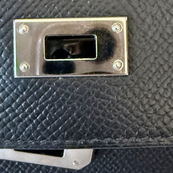 Authentic Hermes Kelly Longue Wallet- Epsom PHW - Picture 7 of 12